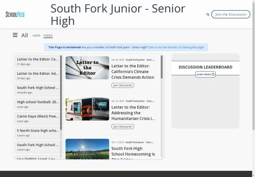 South Fork Junior - Senior High