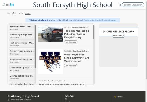 South Forsyth High School