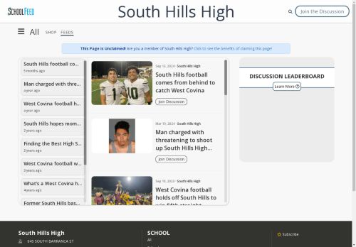 South Hills High