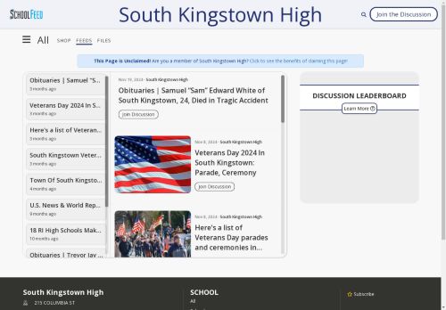South Kingstown High