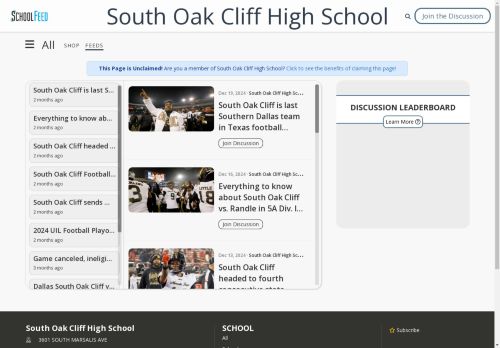 South Oak Cliff High School