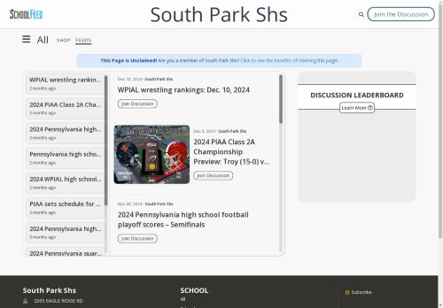 South Park Shs