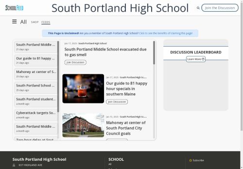 South Portland High School