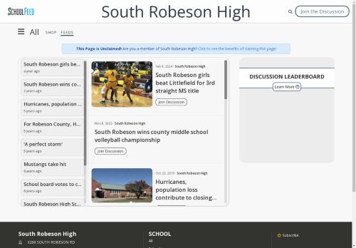 South Robeson High