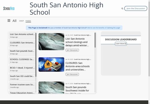 South San Antonio High School