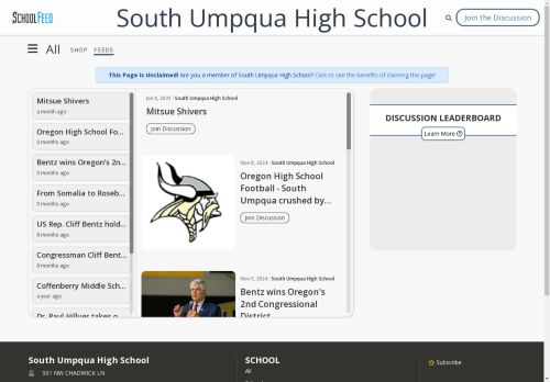 South Umpqua High School