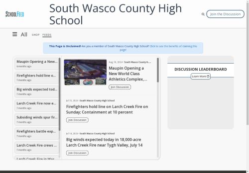 South Wasco County High School