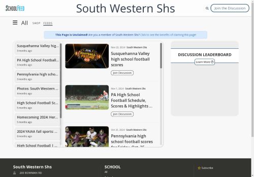 South Western Shs