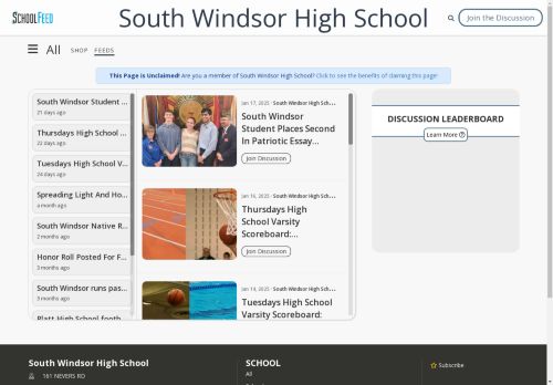 South Windsor High School