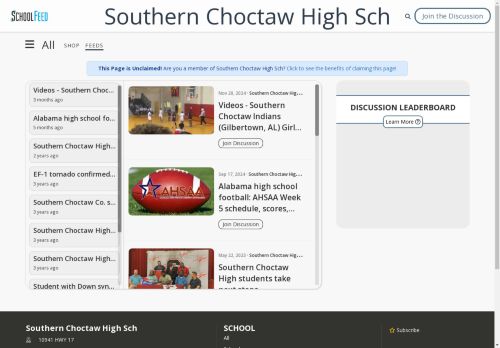 Southern Choctaw High Sch