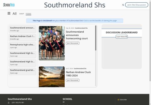Southmoreland Shs
