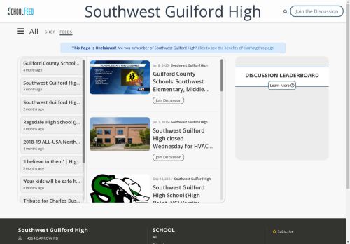 Southwest Guilford High