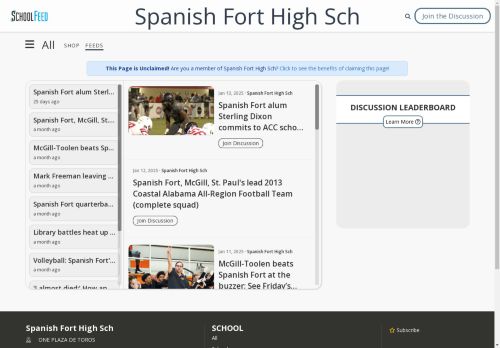 Spanish Fort High Sch