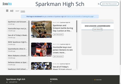 Sparkman High Sch
