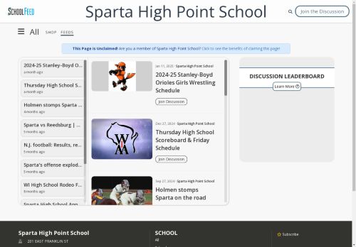 Sparta High Point School