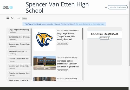 Spencer Van Etten High School