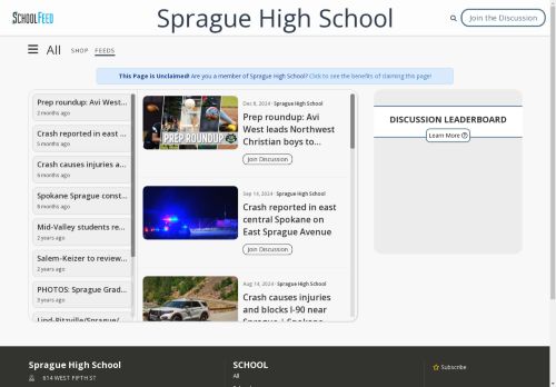 Sprague High School