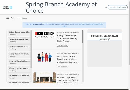 Spring Branch Academy of Choice