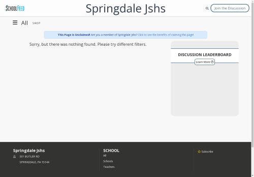 Springdale Jshs
