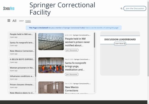 Springer Correctional Facility