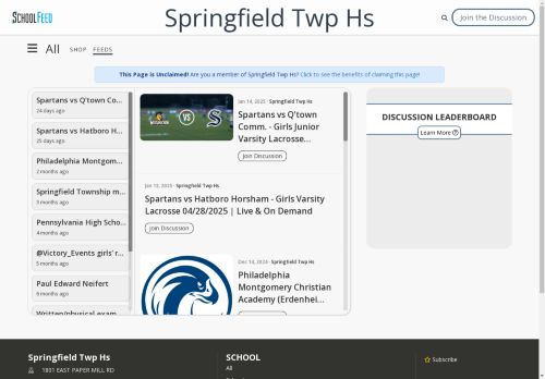 Springfield Twp Hs