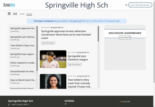 Springville High Sch