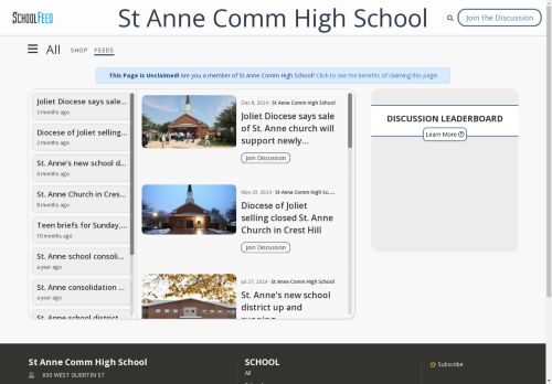 St Anne Comm High School