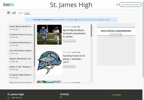 St. James High