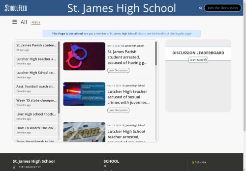 St. James High School