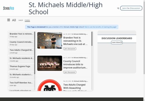 St. Michaels Middle/High School