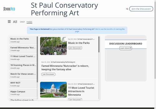 St Paul Conservatory Performing Art