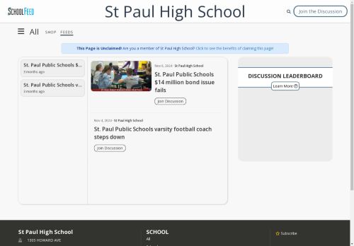 St Paul High School