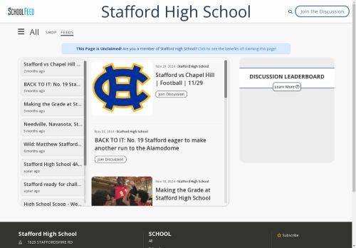 Stafford High School