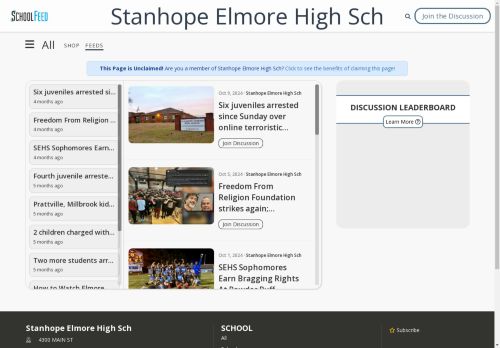 Stanhope Elmore High Sch
