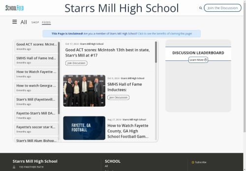 Starrs Mill High School