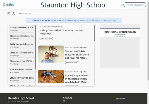 Staunton High School