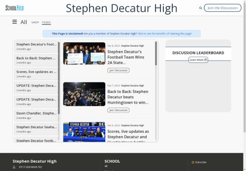Stephen Decatur High
