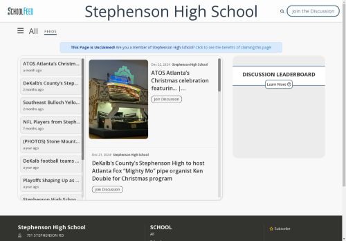 Stephenson High School