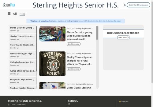 Sterling Heights Senior H.S.