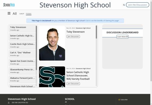 Stevenson High School