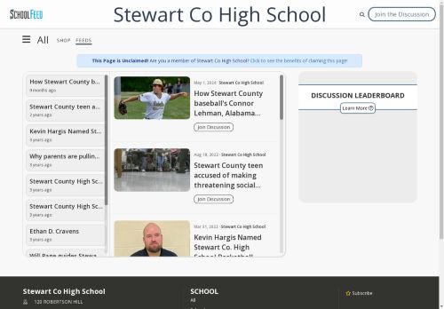 Stewart Co High School