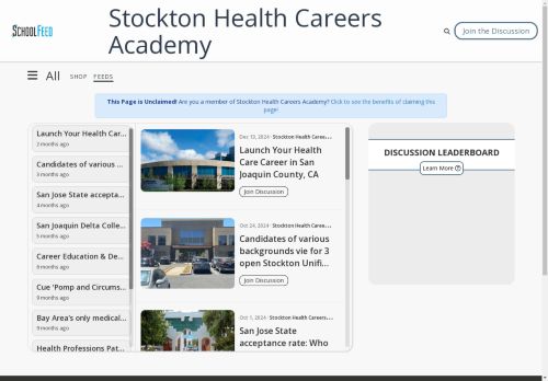 Stockton Health Careers Academy