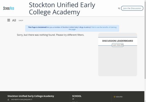 Stockton Unified Early College Academy