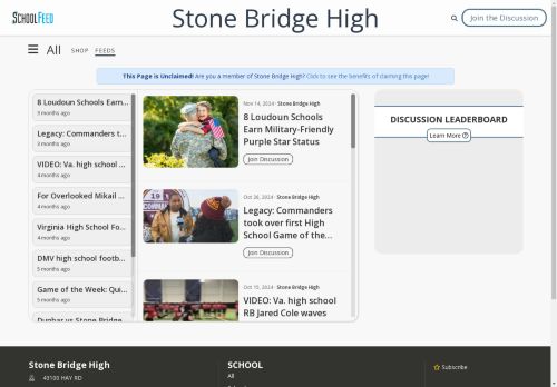 Stone Bridge High