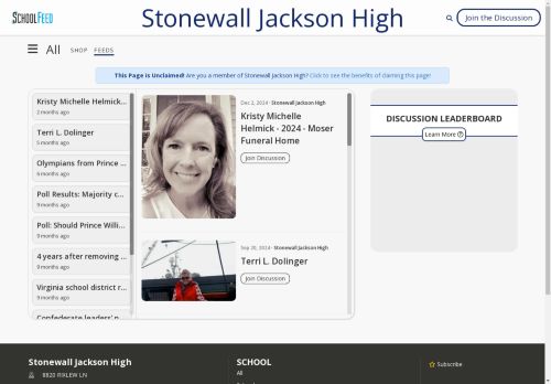 Stonewall Jackson High