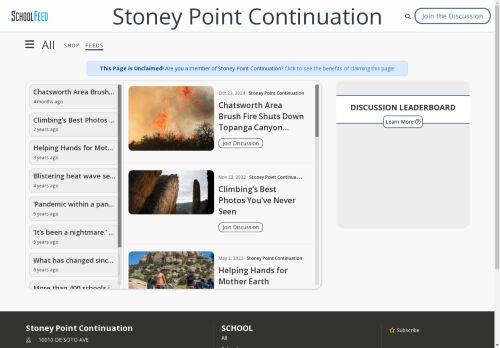 Stoney Point Continuation