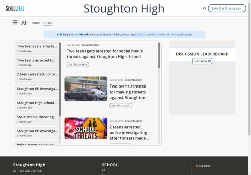 Stoughton High