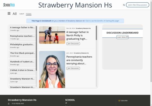 Strawberry Mansion Hs