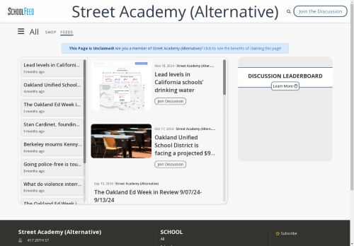 Street Academy (Alternative)