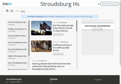 Stroudsburg Hs